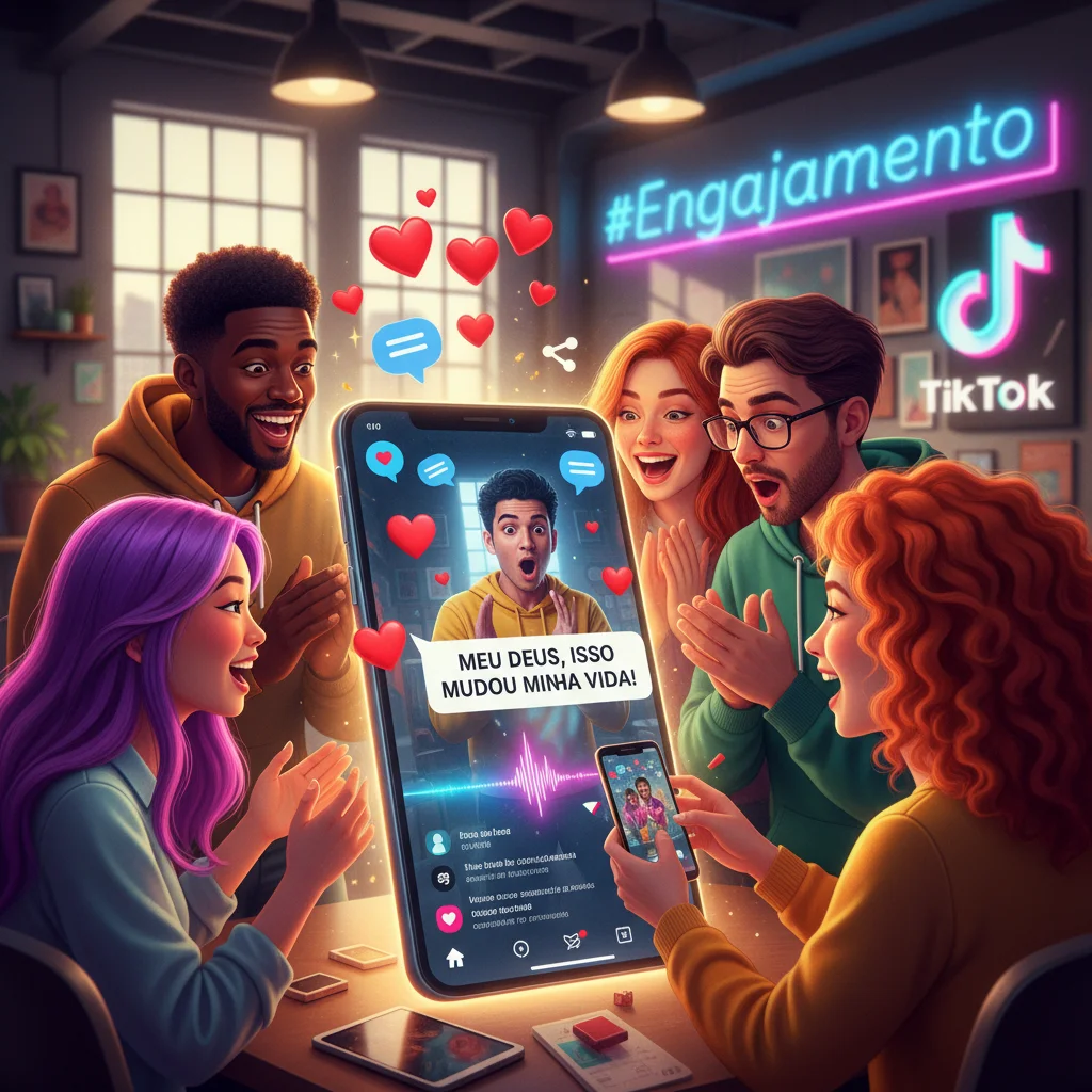 Engajamento em Ação: Criador e Comunidade