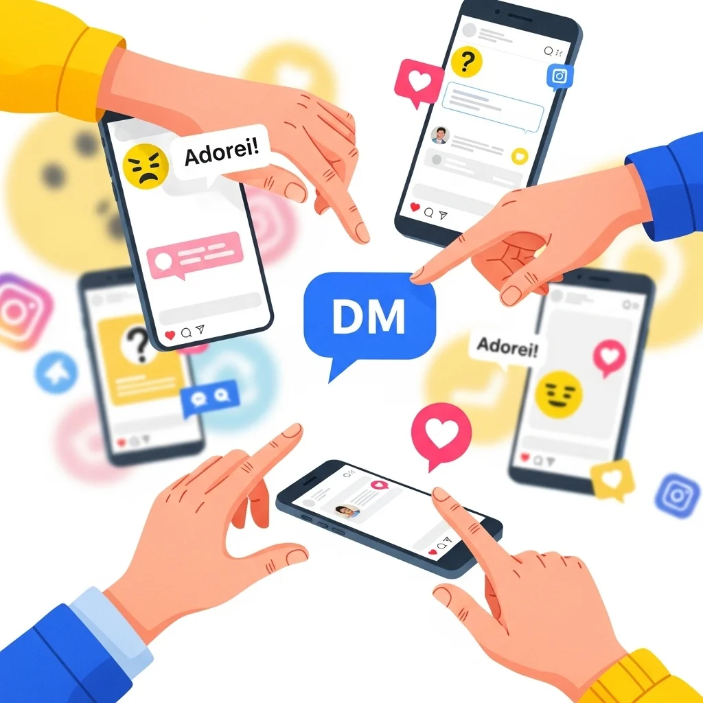 Incentive o compartilhamento e salvamentos