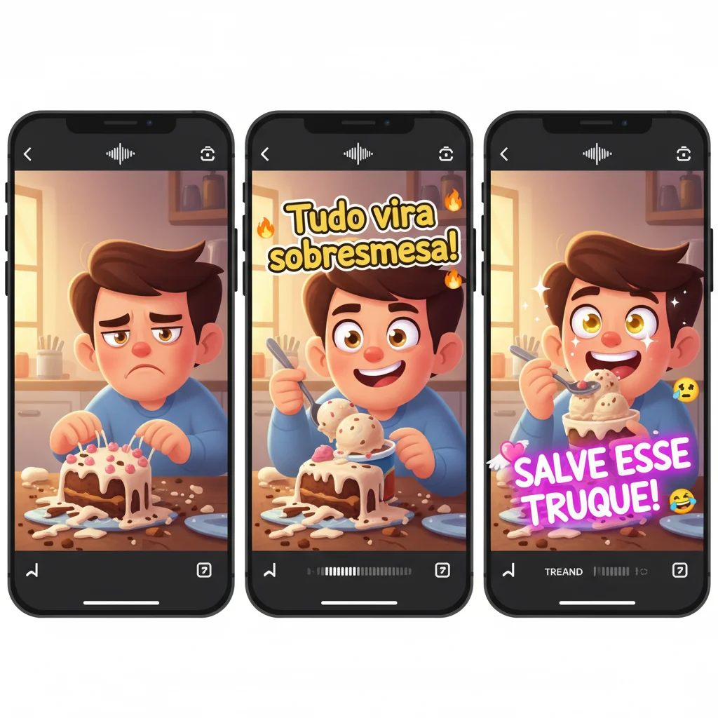 Contação de histórias no TikTok em 15 segundos