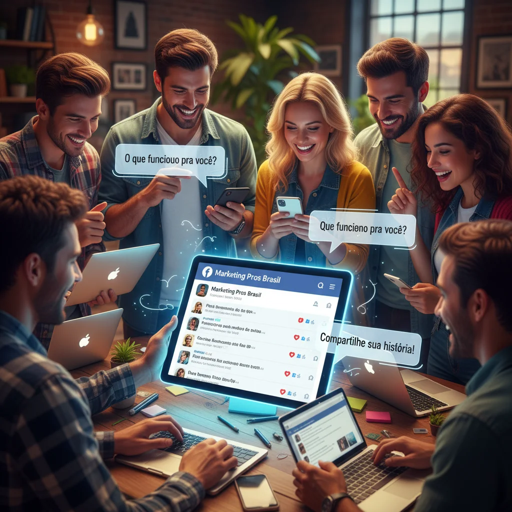 Engajamento em Grupo do Facebook (Foco em Interação)